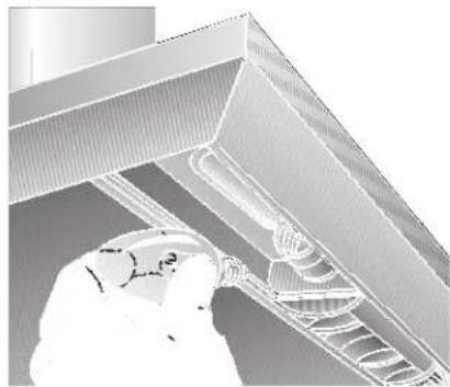 VIVA VVA62E150 - Replacing the light bulbs - 2