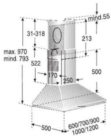 VIVA VVA62E150 - Prior to installation - 2