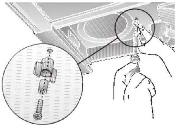 VIVA VVA61E150 - Inserting/removing the filter: - 1