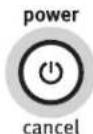 MAYTAG MGDB725BW Bravos XL - Appuyer sur POWER/CANCEL (mise sous tension/annulation) - 1