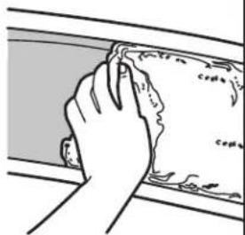 KENMORE C72442 - Clean the lint screen - 2