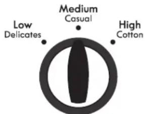 KENMORE C62332 - Selecciona la temperatura (en algunos modelos) - 1