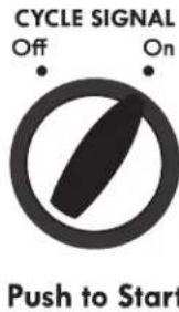 KENMORE C60222 - Select Cycle Signal, if desired (on some models) - 1