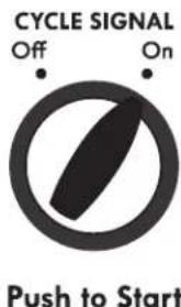KENMORE 7012 - Press and hold PUSH to START to begin cycle - 1