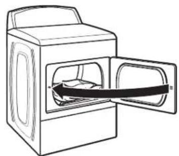KENMORE 7012 - Load the dryer - 1