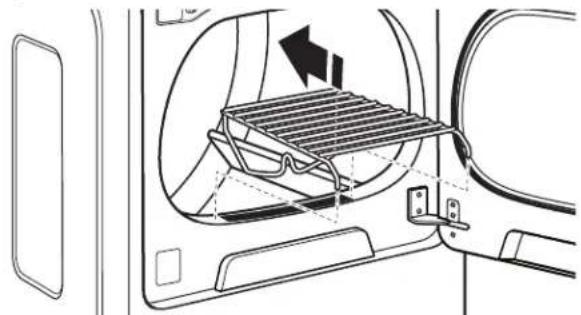 KENMORE 110.68132 - To use the drying rack: - 1