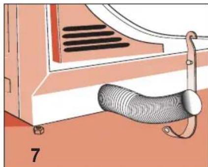 NEW POL XS 151 EV - COLLEGAMENTO DEL TUBO DI EVACUAZIONE ARIA - 2