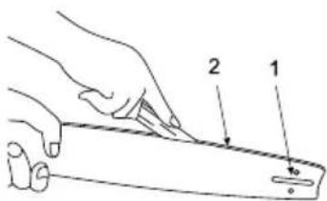 GARLAND Montana First - MANTENIMEINTO DE LA BARRA DE LA CADENA - 2