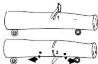 GARLAND Montana 718 - KOUIMO ENOÇ KOPMOY ΠΟΥ ΣTHPIZETAΙ ΣTO EΔAΦΟΣ - 1