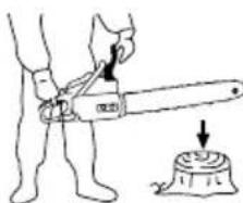 GARLAND Montana 718 - VERIFICATION DU FREIN DE SECURITE - 2