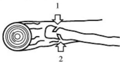 GARLAND Montana 718 - CORTE DE LAS RAMAS DE UN ARBOL ABATIDO - 1