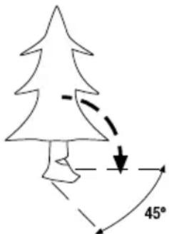 GARLAND Montana 516 - 7.3.ABATIR UN ARBOL - 1