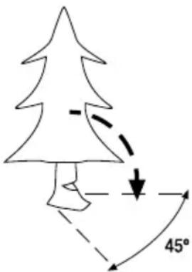 GARLAND Montana 110 - ABBATTIMENTO DI UN ALBERO - 1
