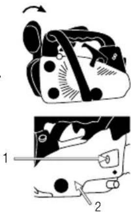 GARLAND Montana 110 - INSTALATION DU GUIDE ET DE LA CHAINE - 1