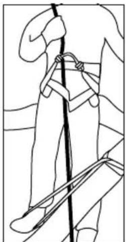 GARLAND Montana 110 - USE OF THE CHAINSAW IN THE TREE - 1