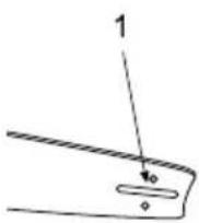 GARLAND Montana 110 - SAÍDA DO ÓLEO LUBRIFICANTE DA CORRENTE - 1