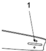 GARLAND Montana 110 - SALIDA DEL ACEITE DE CADENA - 1