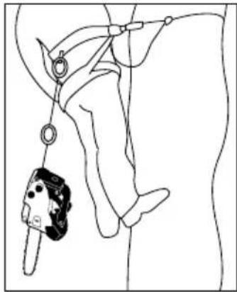 GARLAND Montana 110 - PREPARACIÓN DE LA SIERRA PARA SU USO EN EL ÁRBOL - 3