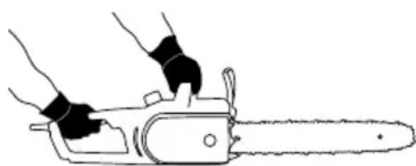 GARLAND Bulk First E - HOLDING THE MACHINE - 1