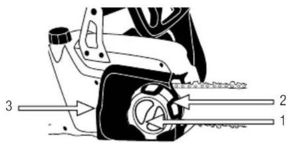 GARLAND Bulk 518 E - INSTALACIÓN DE LA BARRA Y CADENA - 5