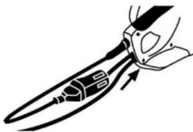 GARLAND Bulk 518 E - FIXATION DU PROLONGATEUR DU CÂBLE - 1