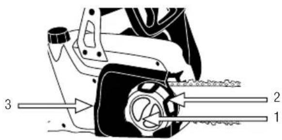 GARLAND Bulk 518 E - MOUNTING THE BAR AND CHAIN - 6