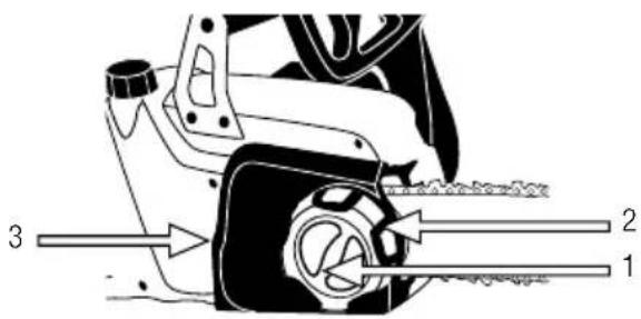 GARLAND Bulk 516 E - INSTALLATION DU GUIDE ET DE LA CHAIN - 6