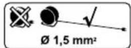 GARLAND Bulk 516 E - ETIQUETTES D'AVERTISSEMENT - 4