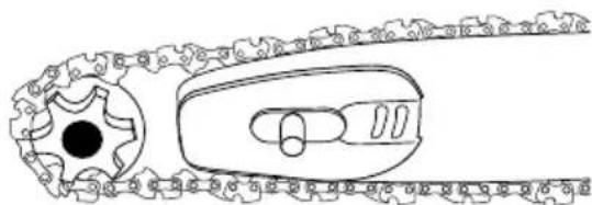 GARLAND Bulk 516 E - INSTALLAÇAO DA BARRA DA CADEIA - 4