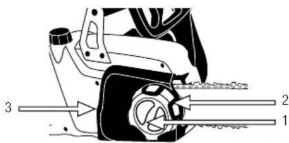 GARLAND Bulk 516 E - MOUNTING THE BAR AND CHAIN - 6