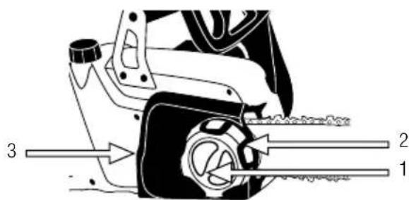 GARLAND Bulk 516 E - INSTALLAÇAO DA BARRA DA CADEIA - 6