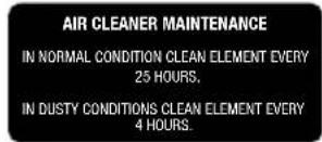 GARLAND Grass First SG - ETIQUETTES D'AVERTISSEMENT - 27