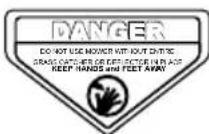 GARLAND Grass First SG - WARNING SYMBOLS - 23