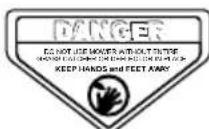 GARLAND Grass 855 ZSG - EΠΙΣΗΜANΣΕΙΣ ΠΡΟΕΙΔΟΝΟΙΗΣΗΣ - 6