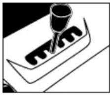 GARLAND Grass 600 LE - FIXATION DE LA MACHINE ET GUIDAGE - 1