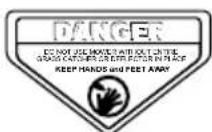 GARLAND Grass First G - ICONOS DE ADVERTENCIA - 22