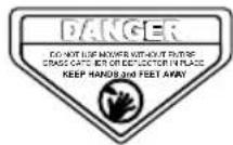 GARLAND Grass First G - SEGNALI DI AVVERTENZA - 20