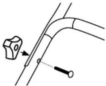 GARLAND Grass First G - ASSEMBLING THE HANDLEBAR - 2