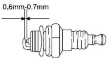 GARLAND Grass 765 SB - CHECKING THE SPARK PLUG - 1