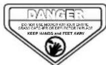 GARLAND Grass 1065 ZSH - WARNING SYMBOLS - 22