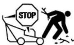 GARLAND Grass 1065 ZSH - ICONOS DE ADVERTENCIA - 23