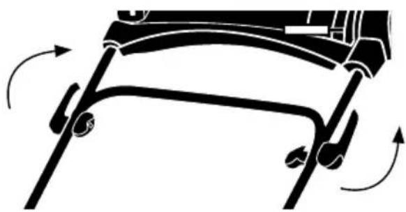 GARLAND Grass 1065 ZSH - ASSEMBLING THE HANDLEBAR - 2