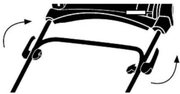 GARLAND Grass 1255 ZSG - ASSEMBLING THE HANDLEBAR - 2