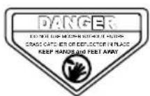 GARLAND Grass 1255 ZSG - SEGNALI DI AVVERTENZA - 18