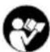 GARLAND Grass 1255 ZSG - WARNING SYMBOLS - 3