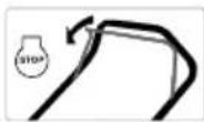 GARLAND Grass 1055 ZSH - ICONOS DE ADVERTENCIA - 16