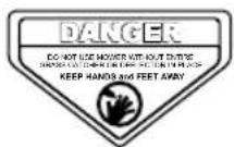 GARLAND Grass 1055 ZSH - ETIQUETTES D'AVERTISSEMENT - 17