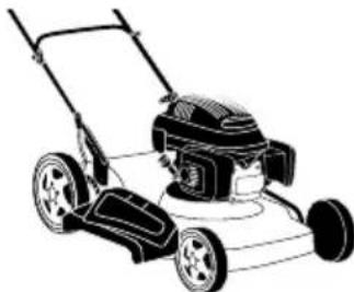 GARLAND Grass 1055 ZSH - Taglio con scarico laterale: - 1