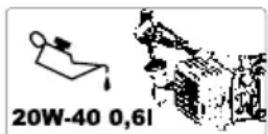 GARLAND Grass 1055 ZSG - ENGINE OIL - 1