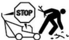 GARLAND Grass 1055 ZSG - ICONOS DE ADVERTENCIA - 24